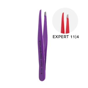 פינצטה לגבות 4|11 (V) Staleks Pro – EXPERT